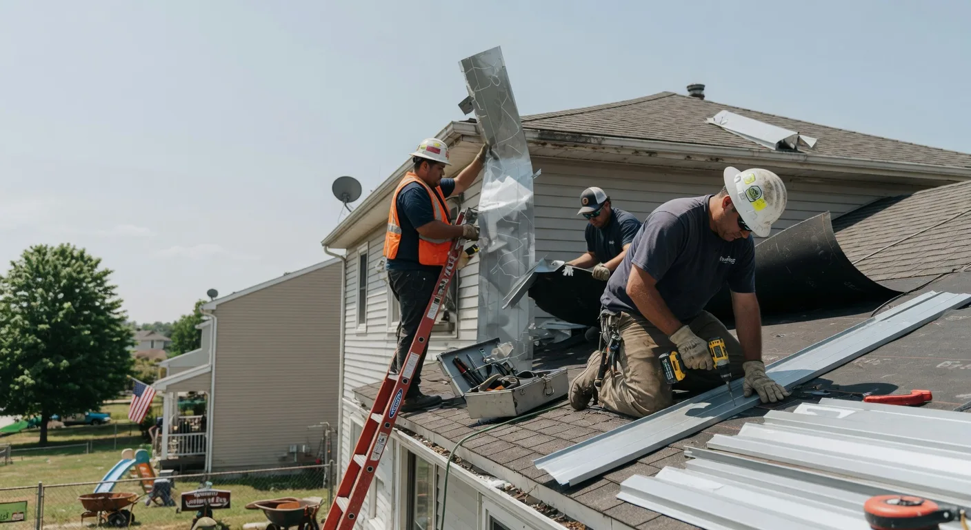 Metal Roof Repair in Bordelonville, LA